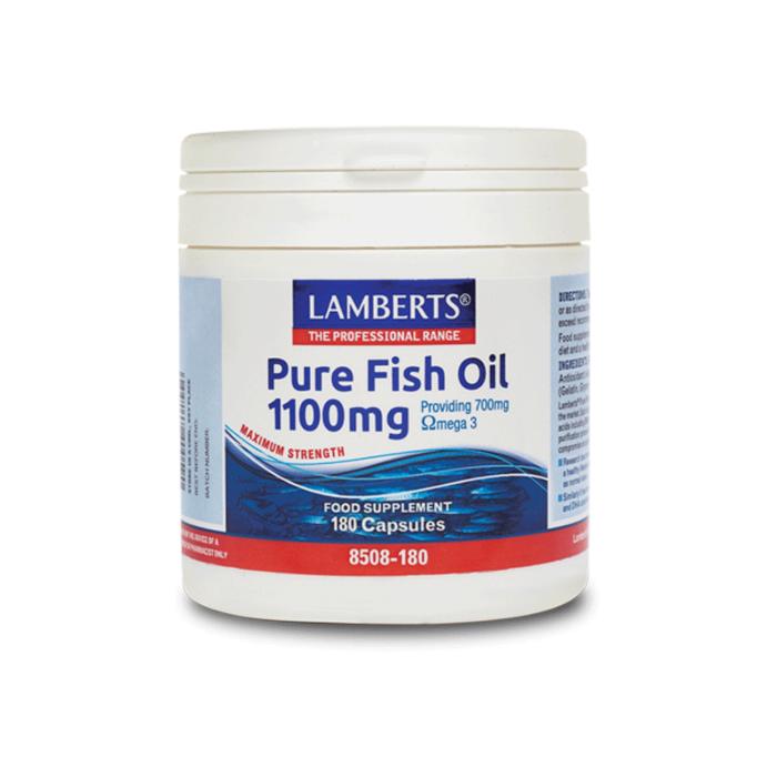 Pure Fish Oil 1100mg 180caps ΥΓΕΙΑ