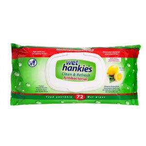Wet Hankies Lemon 72 Pcs 300x300